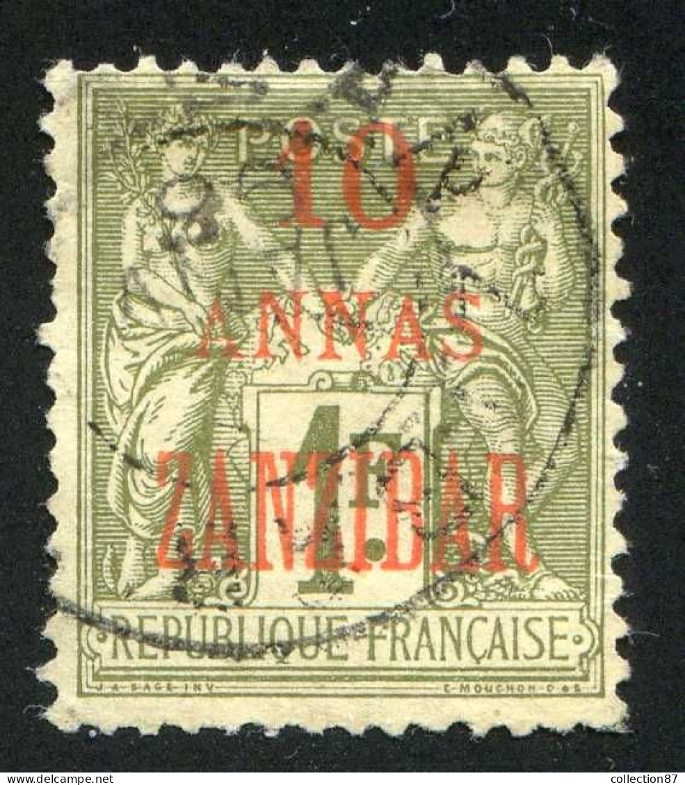 REF 086 > ZANZIBAR < N° 28 Ø < Oblitéré < Ø Used > Cote 35 € - Oblitérés