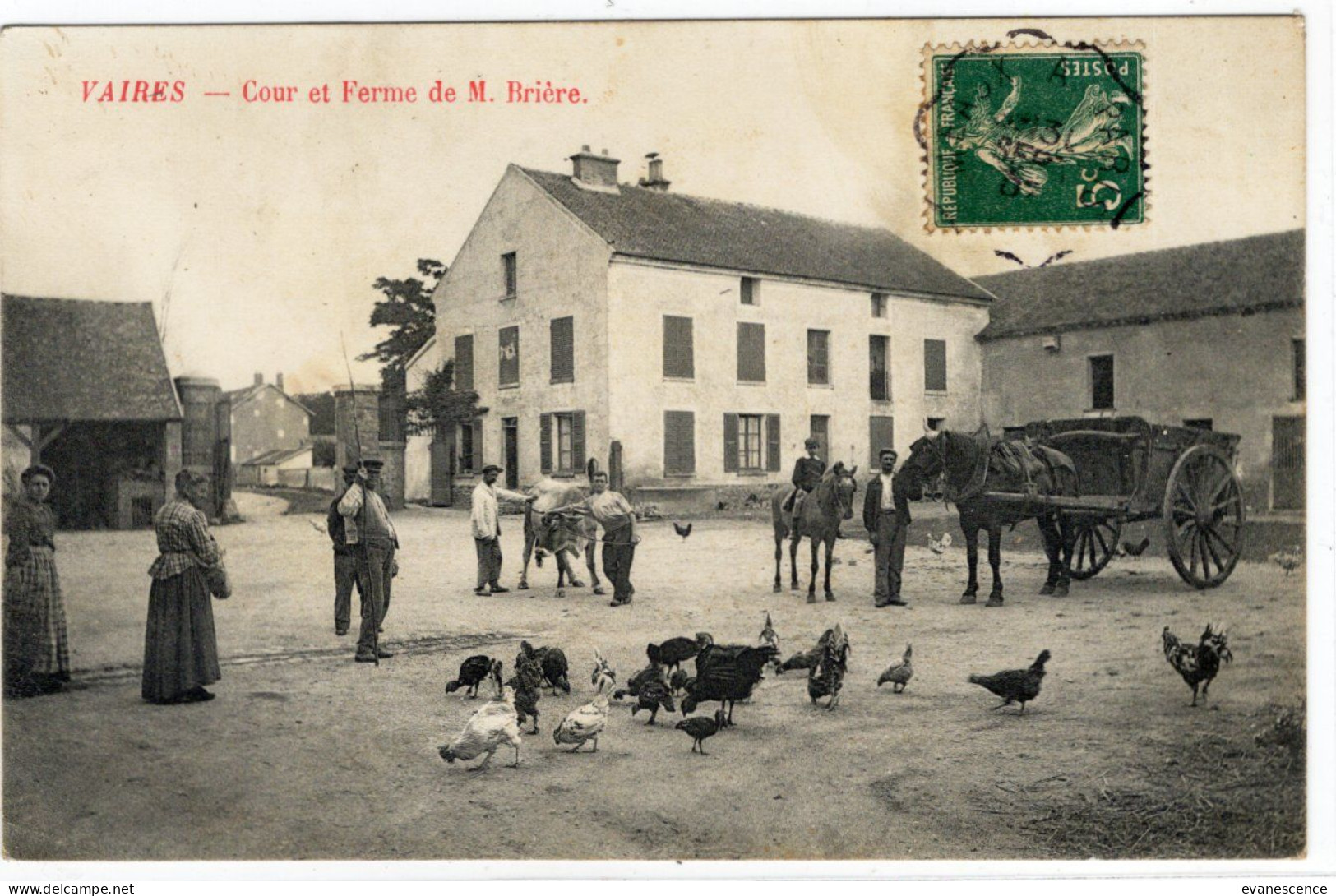 77 :  Vaires : La Ferme De Mr Brière    ///   Ref.  Mars 24 ///  N° 29.568 - Vaires Sur Marne