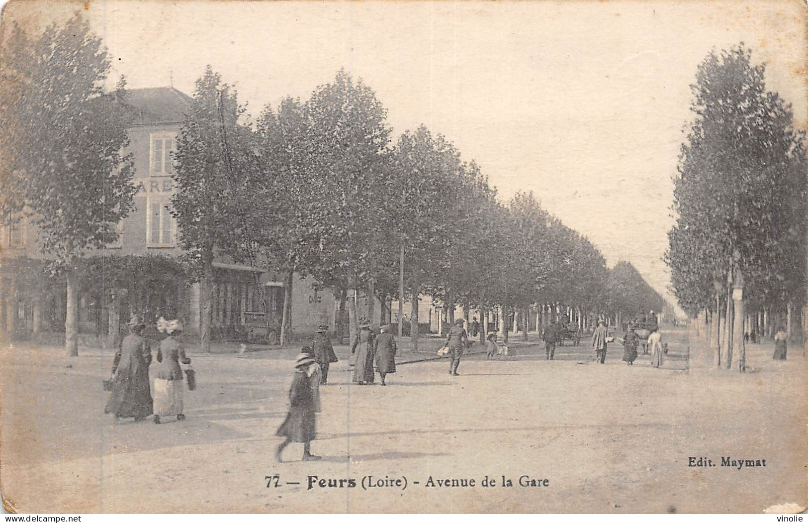 24-3977 : FEURS. AVENUE DE LA GARE - Feurs