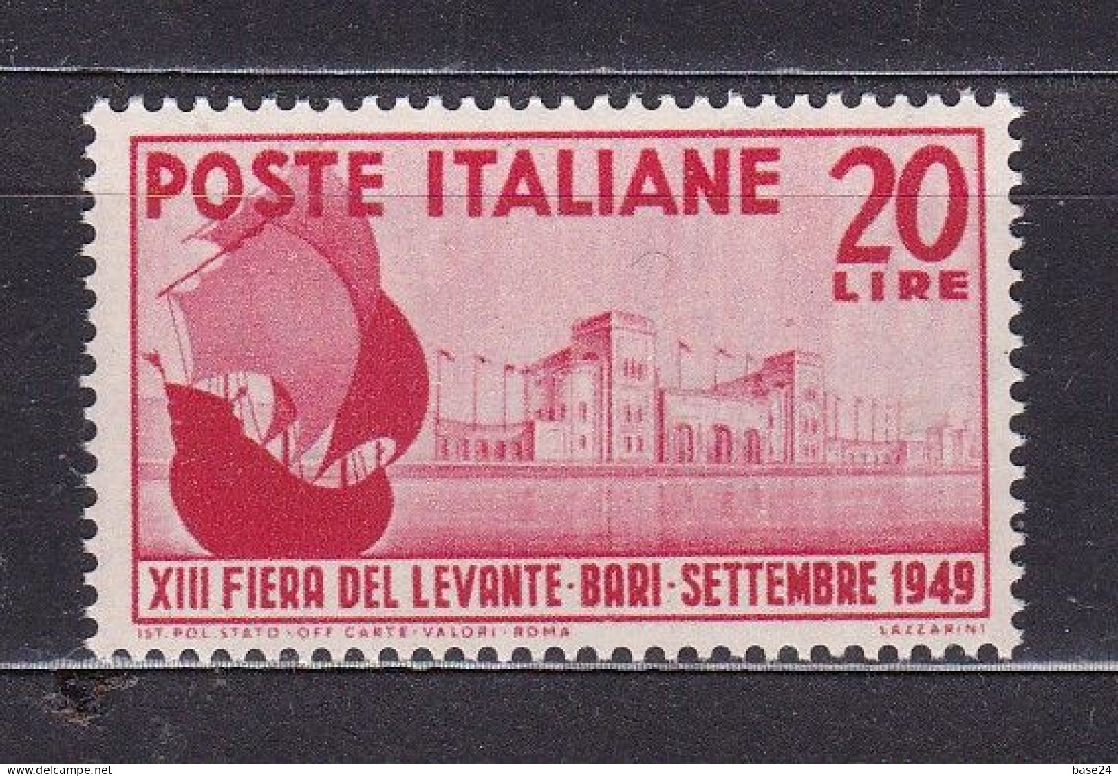 1949 Italia Italy Repubblica FIERA DEL LEVANTE BARI Serie MNH** - 1946-60: Nuevos