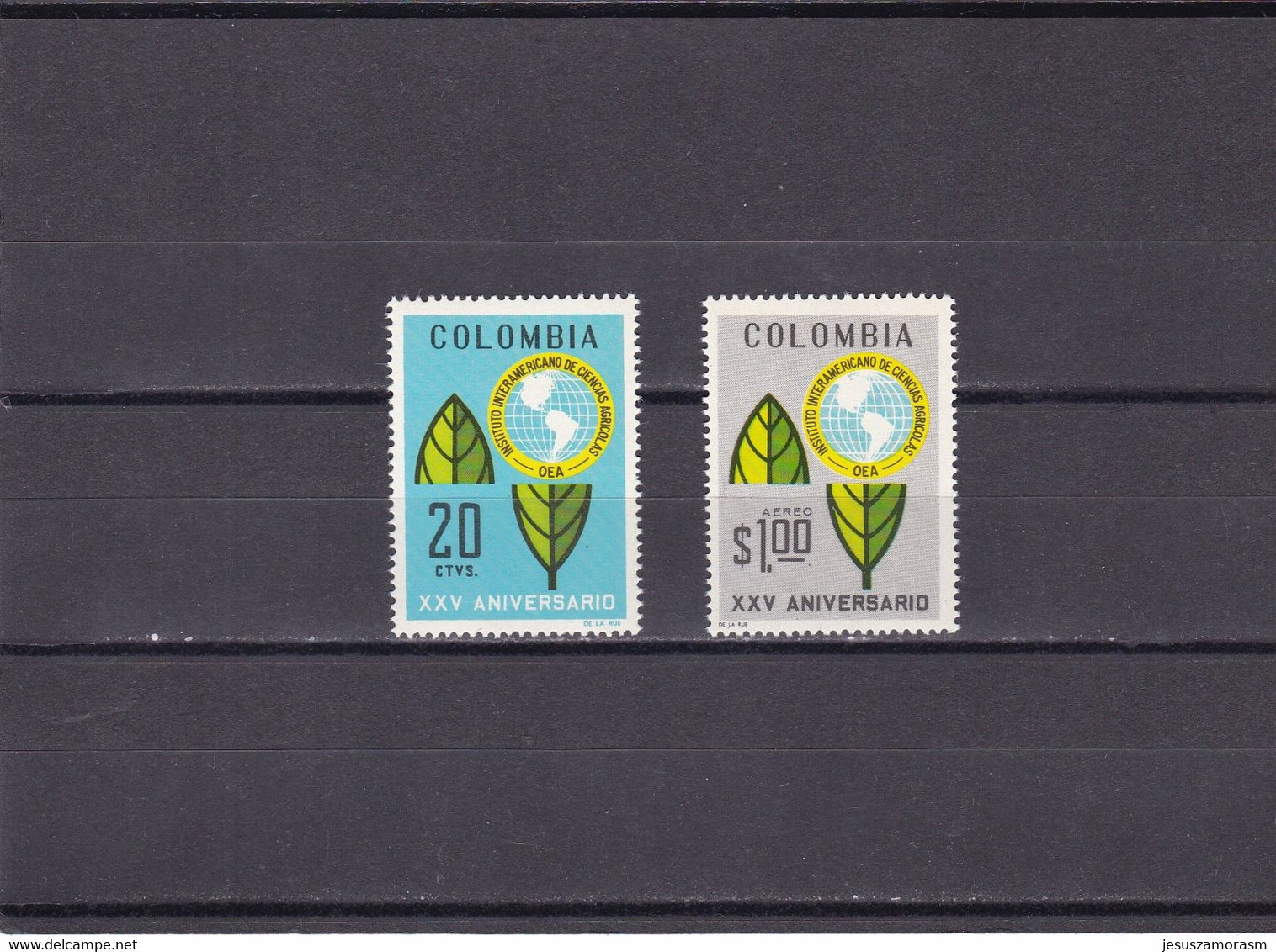 Colombia Nº 645 Y A492 - Colombia