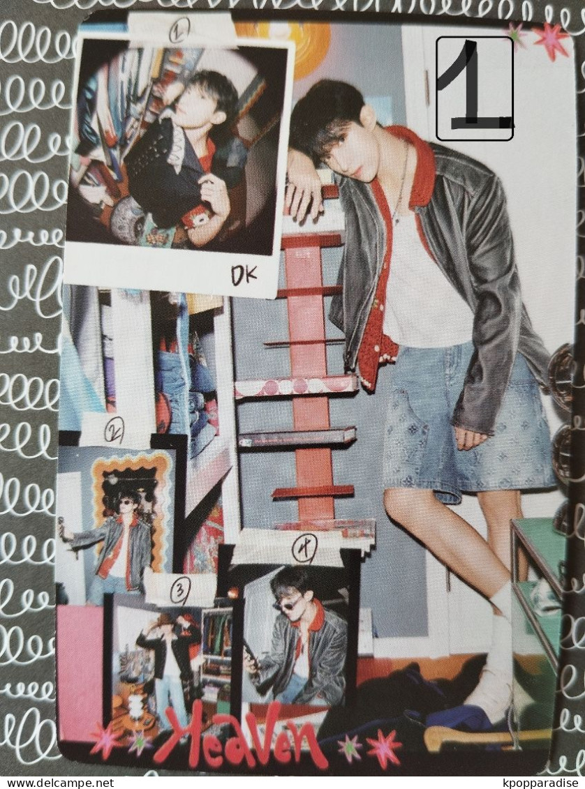 Photocard K POP Au Choix  SEVENTEEN Heaven 11th Mini Album Dokyeom DK - Andere Producten