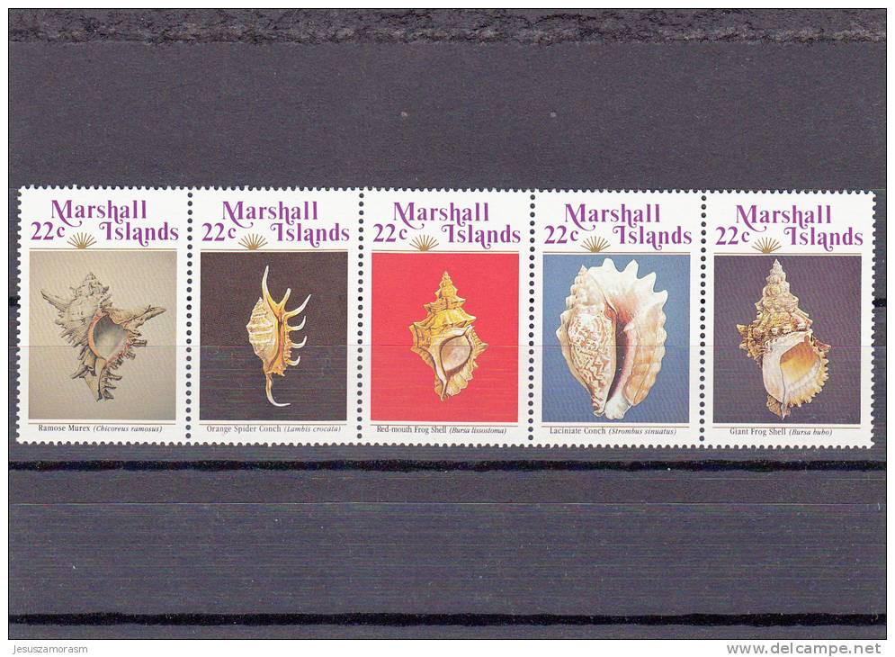 Marshall Nº 119 Al 123 - Marshallinseln