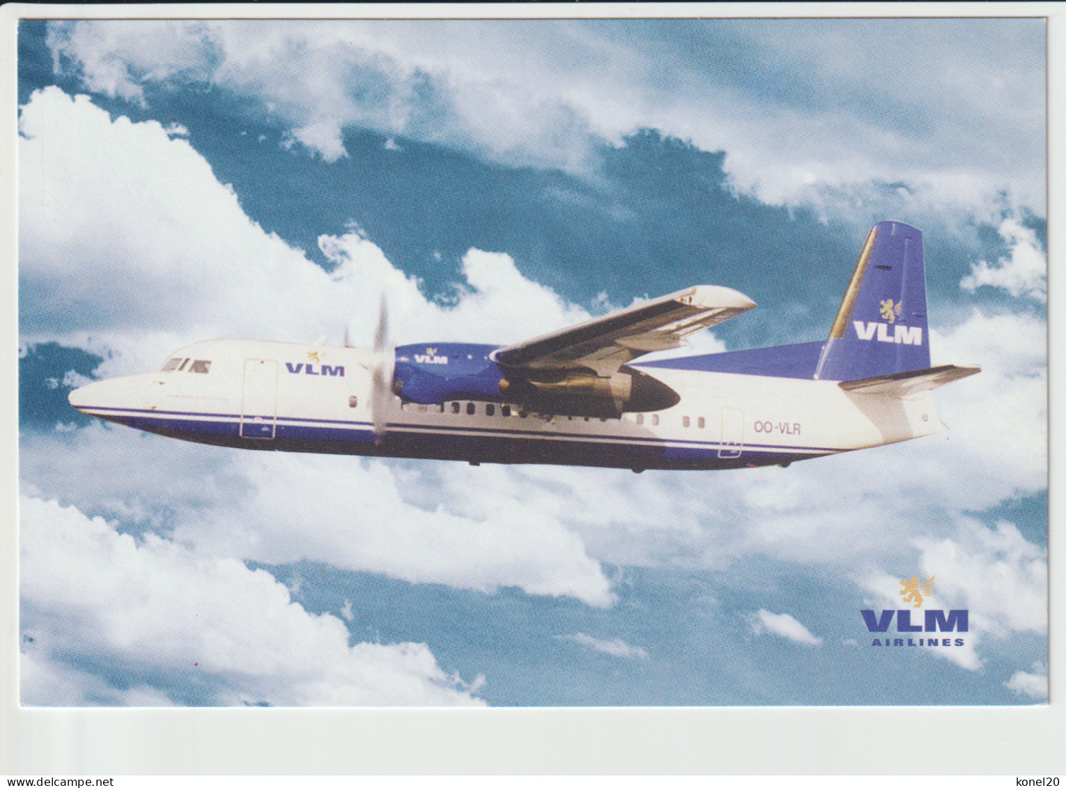 Pc VLM Airlines Fokker F-50 Aircraft - 1919-1938: Entre Guerres