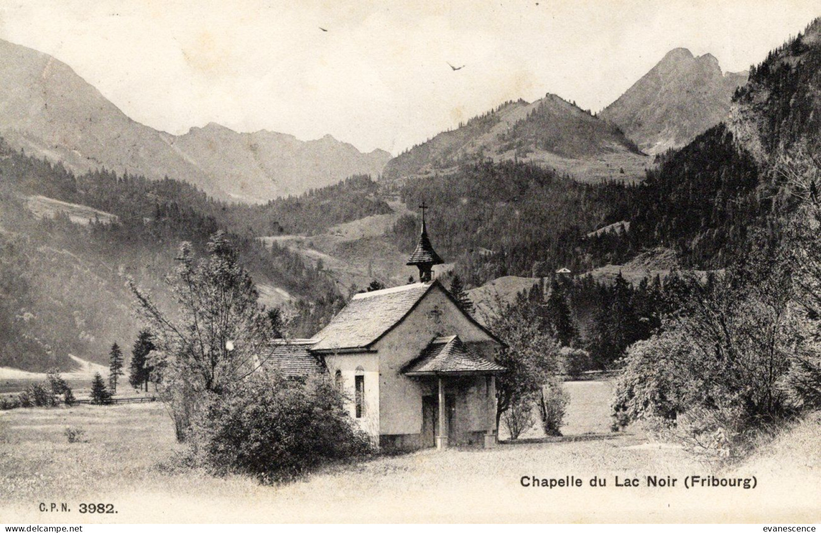 Fribourg : Chapelle Du Lac Noir   ///   Ref.  Mars 24 ///  N° 29.574 - Fribourg