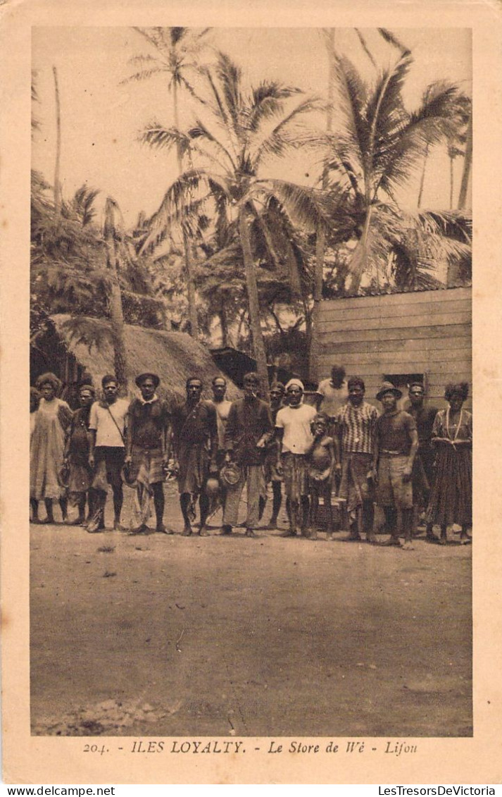 Nouvelle Caledonie - Iles Loyalty - Le Store De Wé - Lifou - Carte Postale Ancienne - Nueva Caledonia