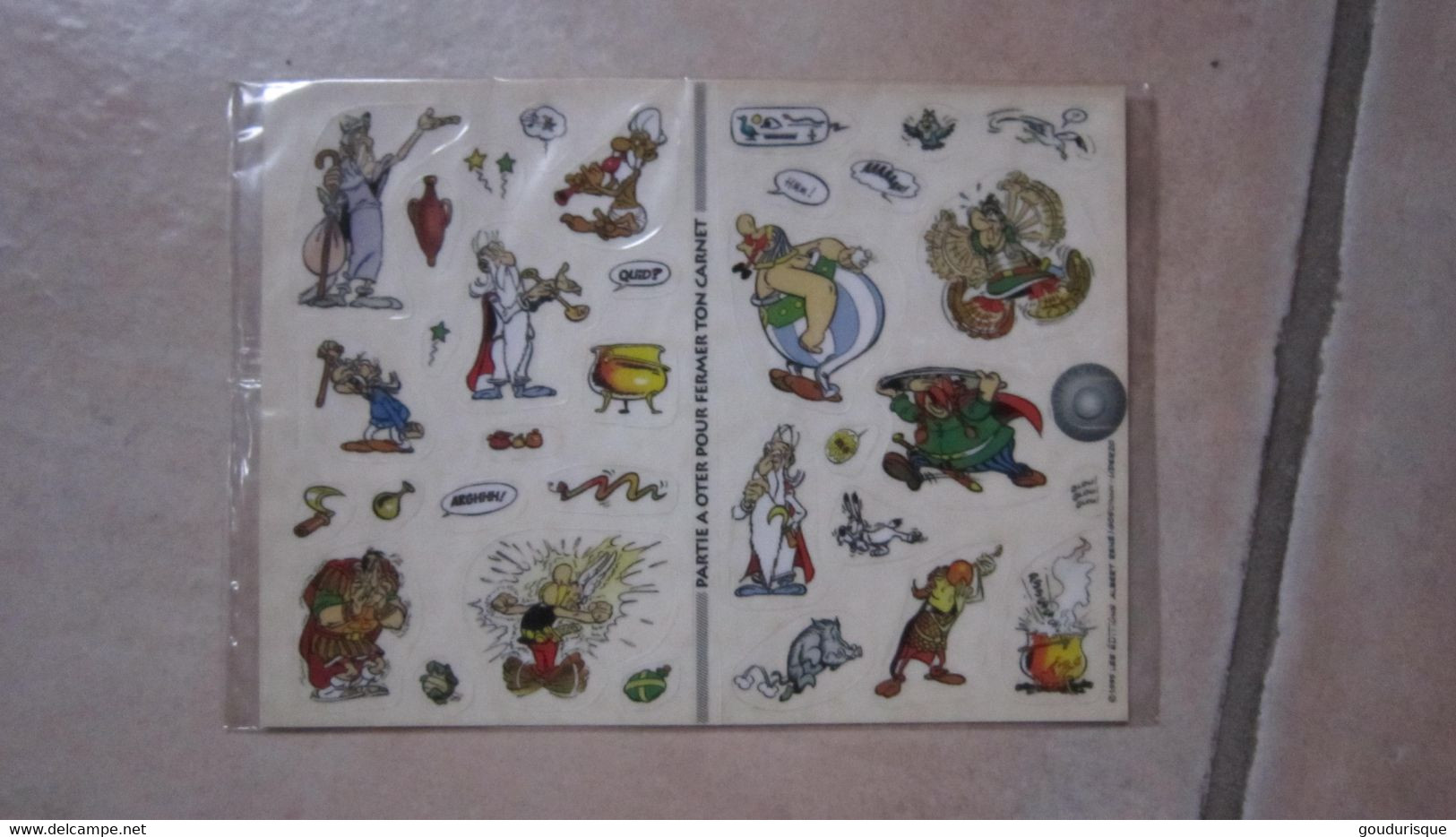 ASTERIX AUTOCOLLANTS REPOSITIONNABLES LES SPOONIES T5 DROLES DE POTIONS - Asterix