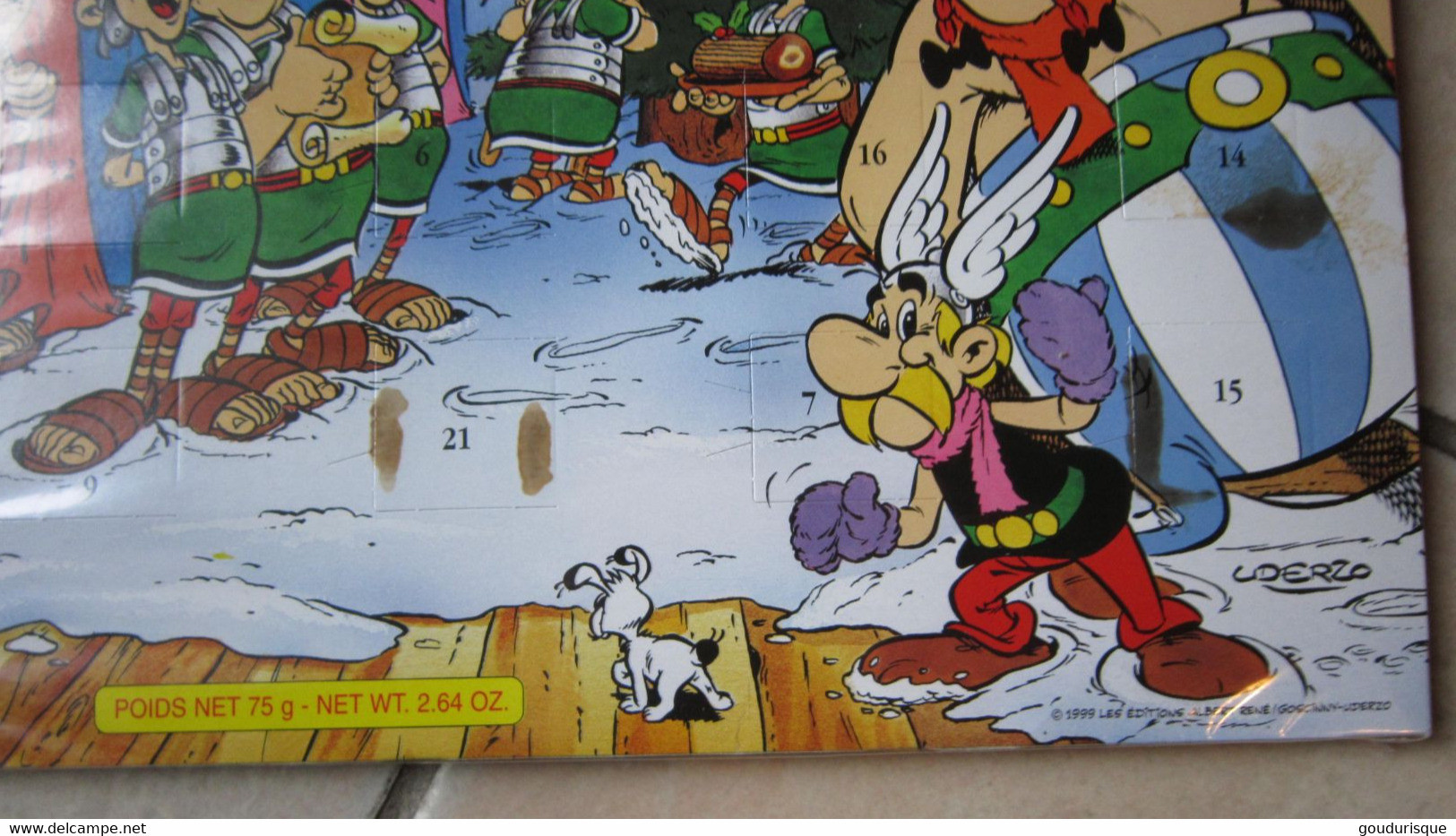 CALENDRIER DE L'AVENT SOUS BLISTER  UDERZO - Asterix