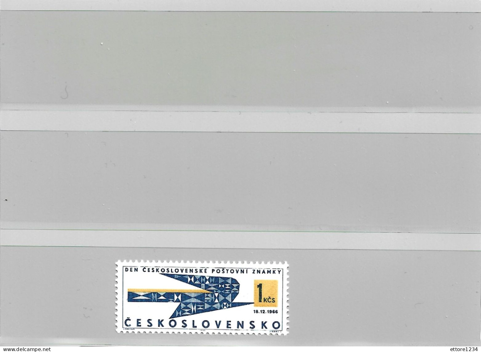 Cecoslovacchia 1966 - Unused Stamps