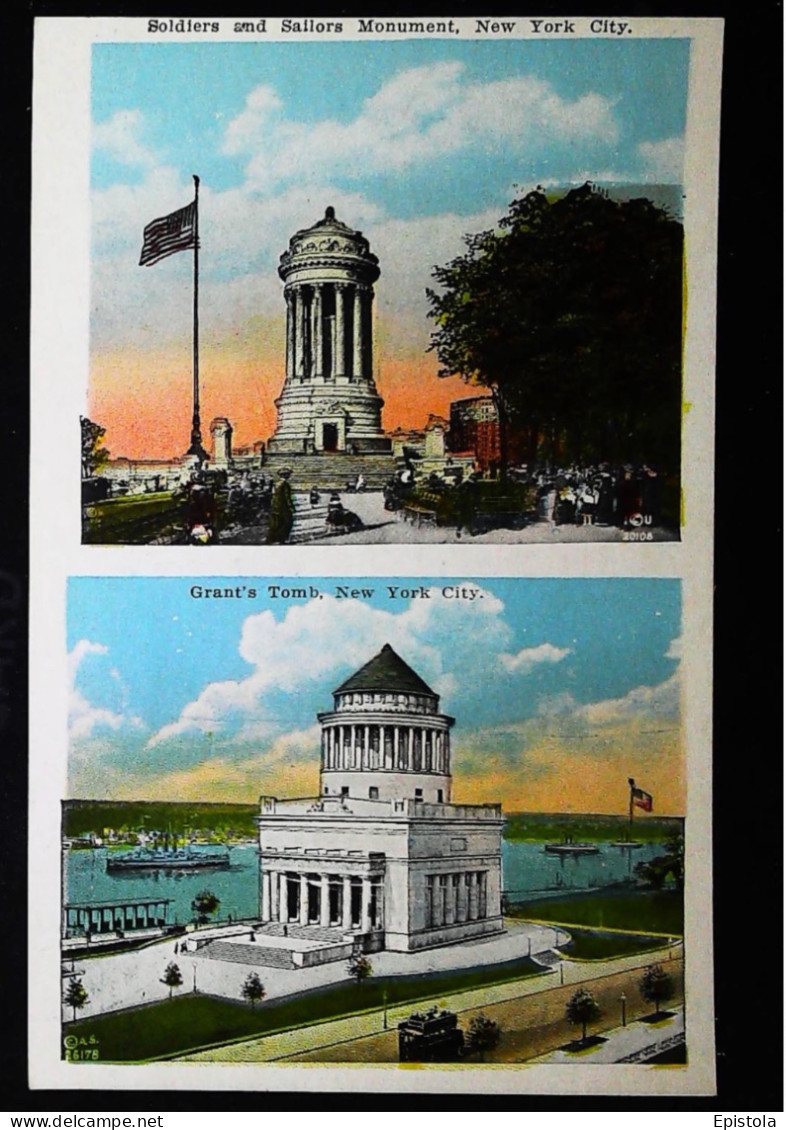 ► General Grant's  Tomb    Vintage Card 1920s     - NEW YORK CITY - Manhattan