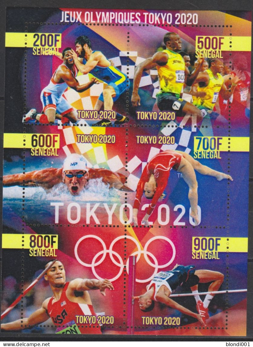 Olympics 2020 - Gymnastic - SENEGAL - S/S MNH - Summer 2020: Tokyo