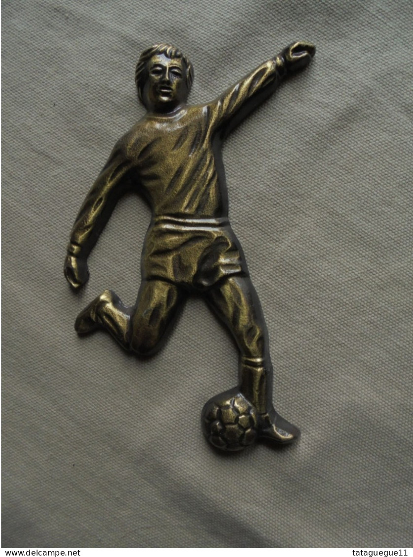 Vintage - Figurine Football En Laiton 2001 RB - Autres & Non Classés