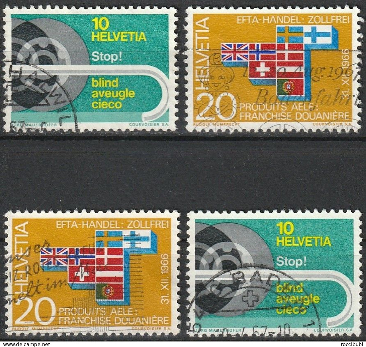 1967 // 851/852 O - Used Stamps