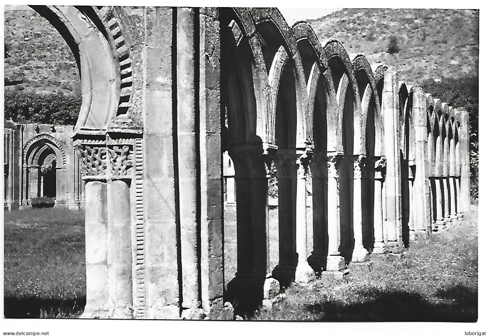 CLAUSTRO DE SAN JUAN DE DUERO, MONUMENTO NACIONAL, SIGLO XIII.-  SORIA.- ( ESPAÑA ). - Kirchen U. Kathedralen