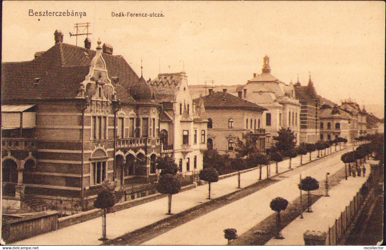 Beszterczebanya Deak Ferencz Utcza Postcard CP336 - Slovakia