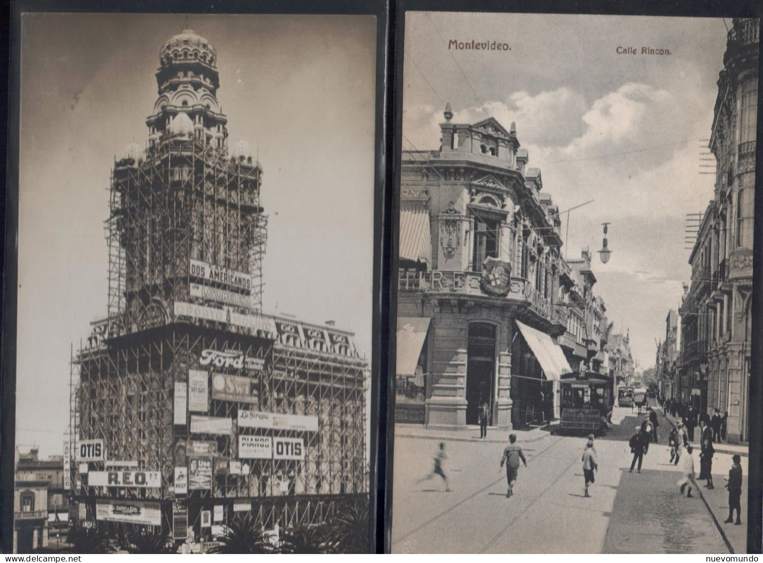 1905 - 1915 Uruguay,Montevideo 50 tarjetas.Diversos editores.Lote ideal para iniciarse en el coleccionismo de tarjetas