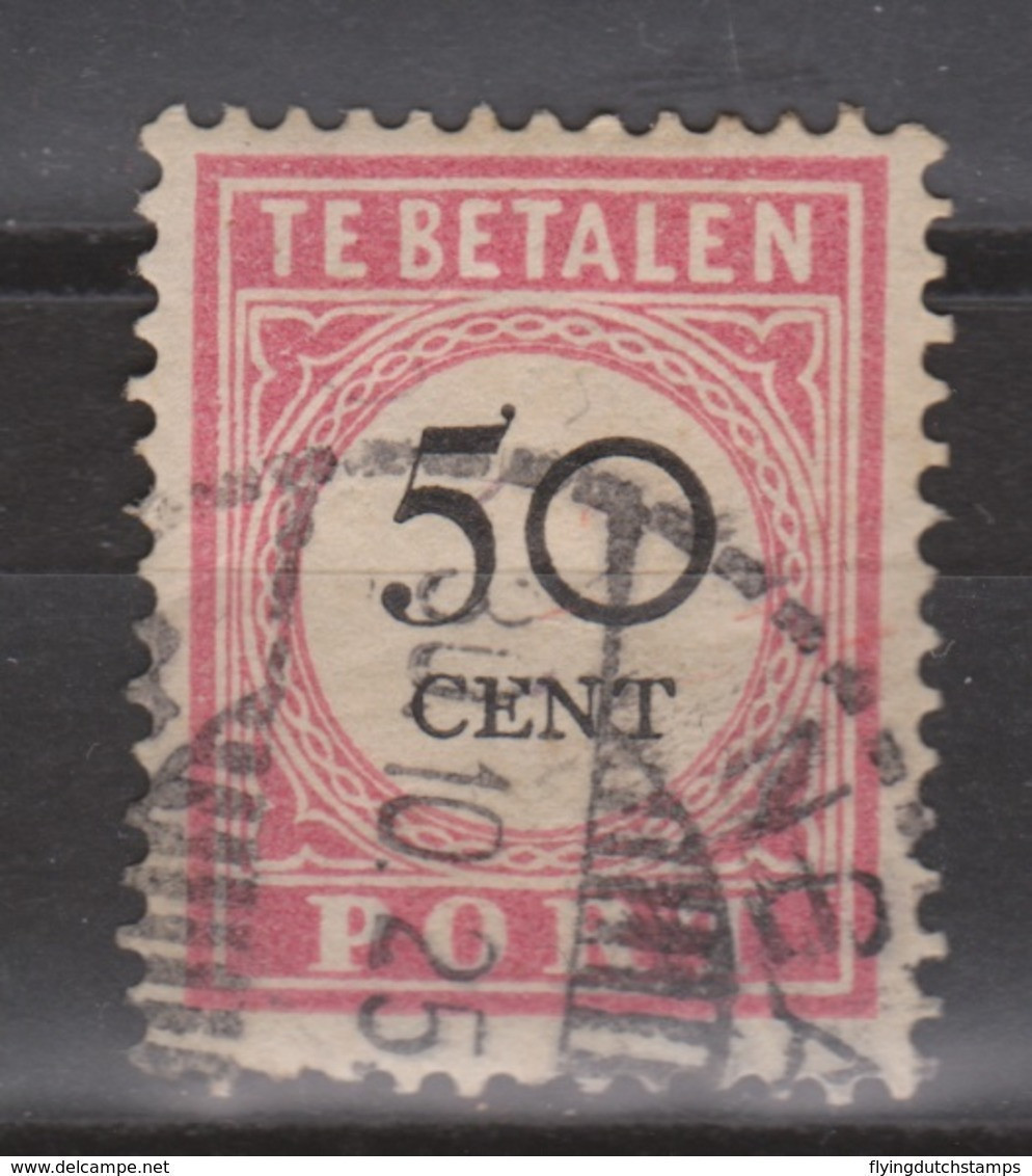 Nederlands Indie Netherlands Indies Dutch Indies Port 21 Used ; Portzegel, Due Stamp. Timbre Tax, Dienstmarke 1892 - Indes Néerlandaises