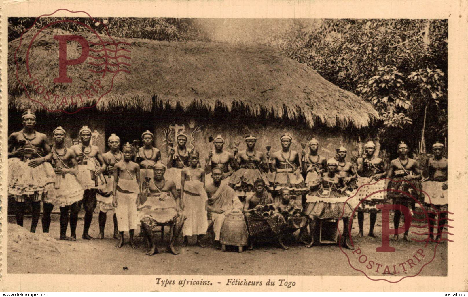 TOGO. Types Africains - Féticheurs Du Togo - Togo