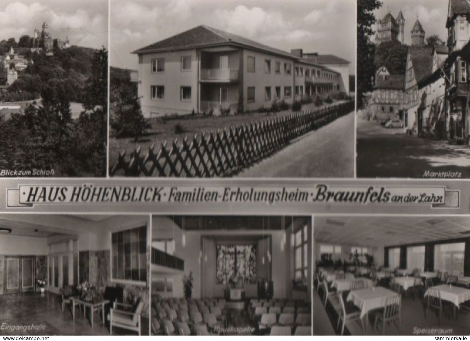 43506 - Braunfels - Familien-Erholungsheim Höhenblick - 1966 - Wetzlar