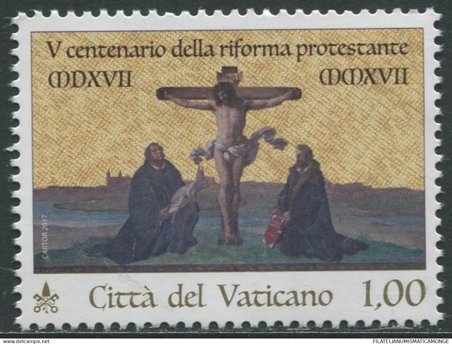 Vaticano 2017 Correo 1763 **/MNH 500 Aniv. De La Reforma Protestante. - Nuevos