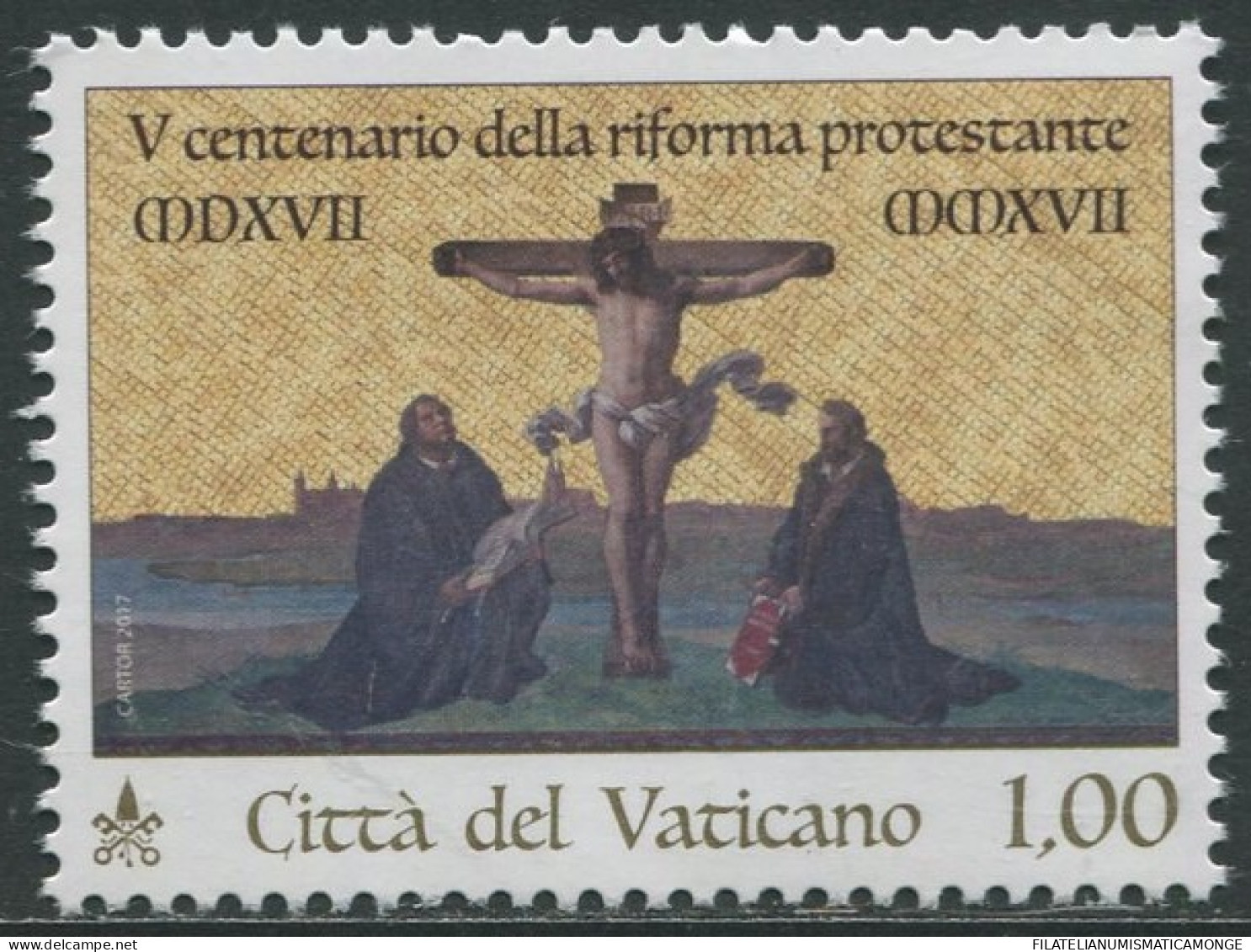 Vaticano 2017 Correo 1763 **/MNH 500 Aniv. De La Reforma Protestante. - Unused Stamps