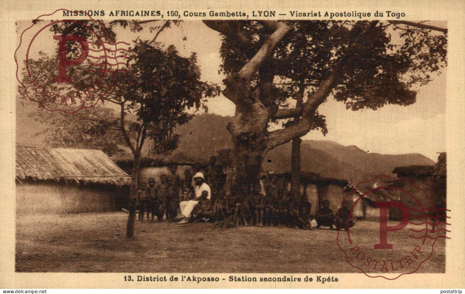 TOGO. District De L' Akposso - Station Secondaire De KPETA - Togo