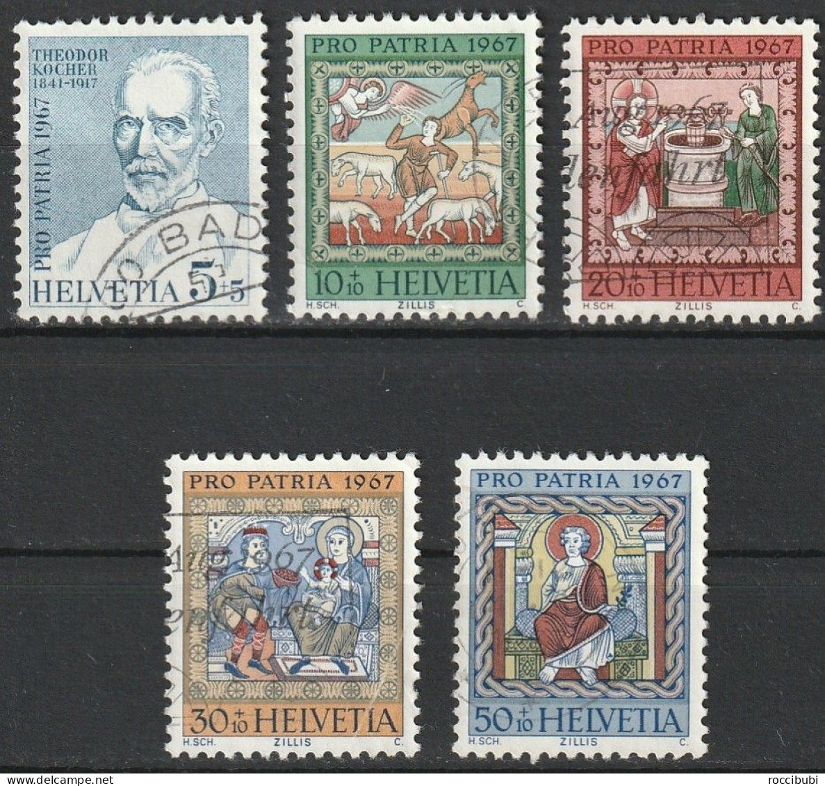 1967 // 853/857 O - Used Stamps