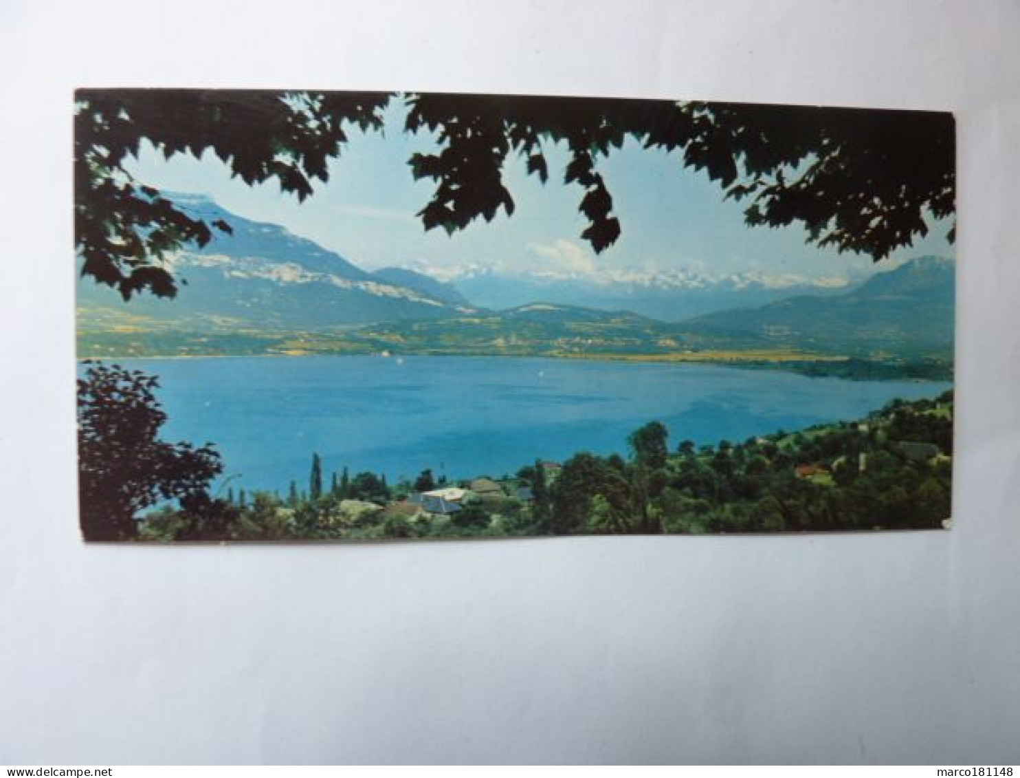 Vue Sur Le Lac Du Bourget, La Chaîne De Belledonne Et Le Nivolet - Le Bourget Du Lac