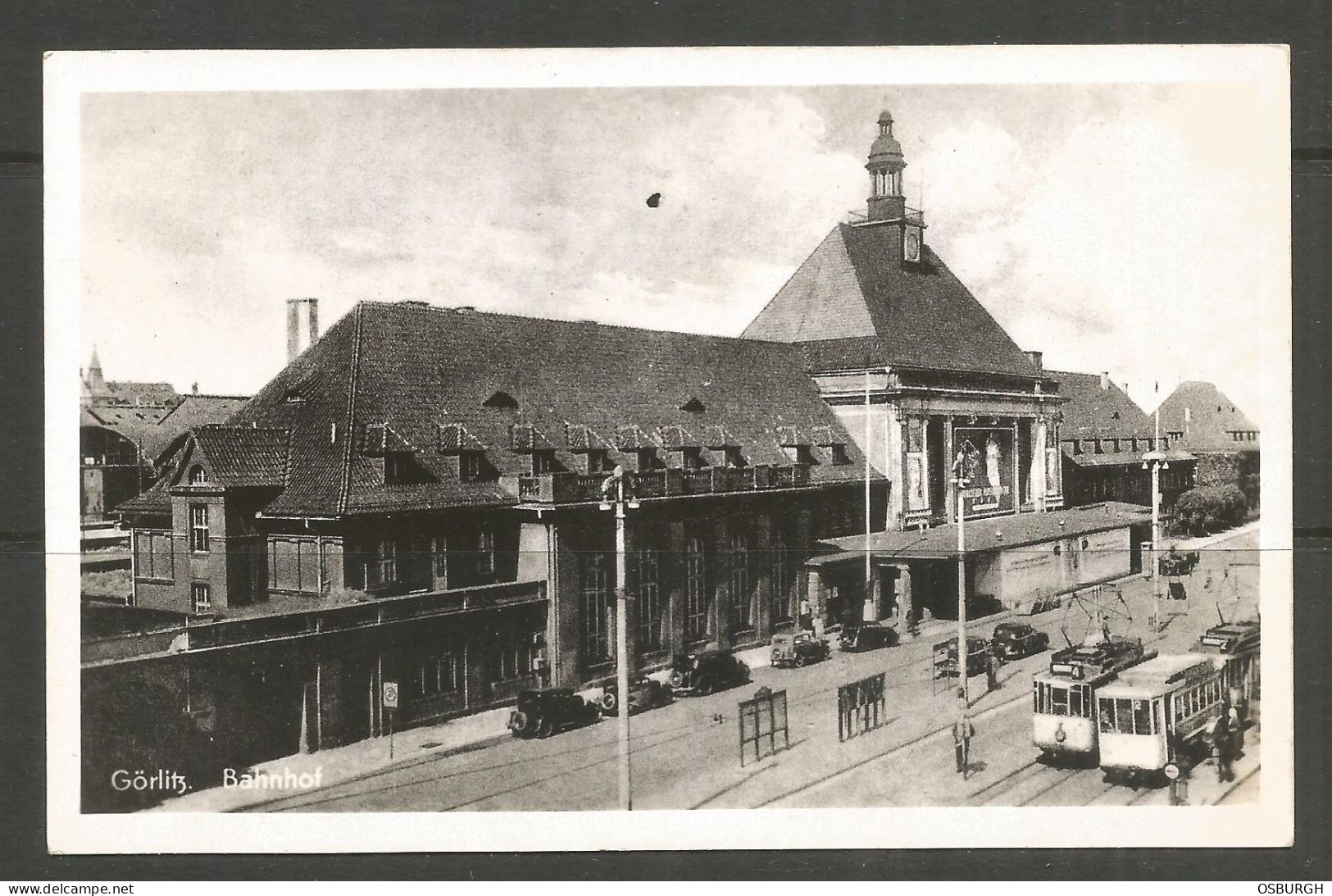 GERMANY. POSTCARD. GORLITZ BAHNHOF. - Goerlitz