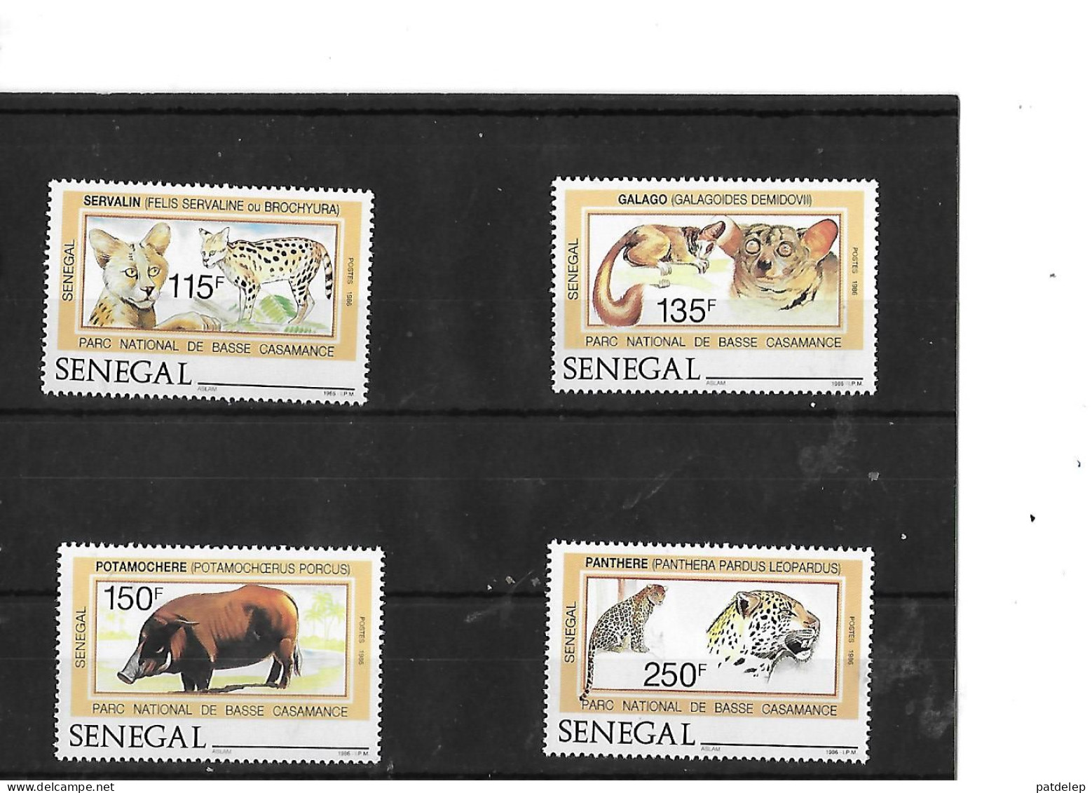 Senegal Mammifere 1987  NSC - Fishes