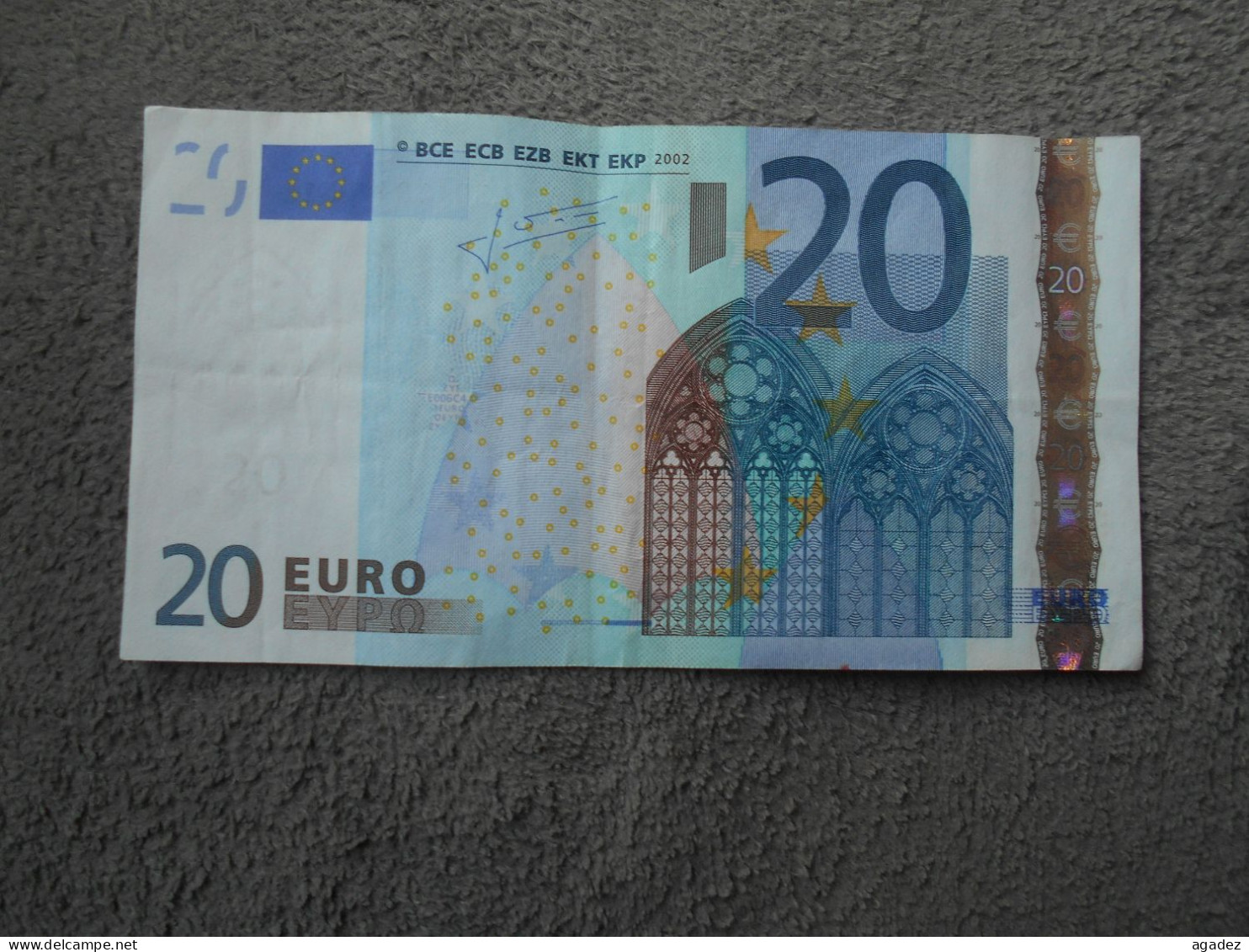 Billet 20 € 2002 Finlande  Tres Bon état - Altri – Europa