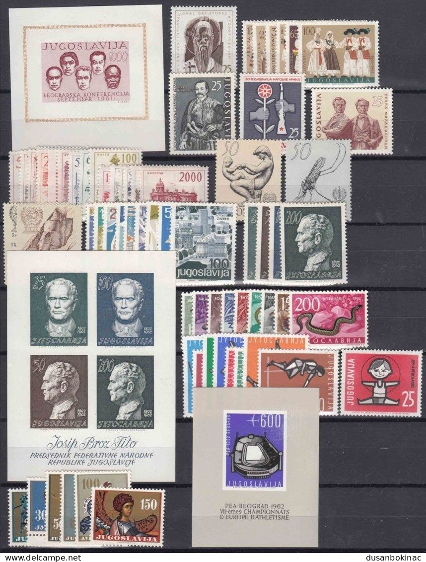 Yugoslavia FNRJ 1944-1962 set with surcharge and postage stamps **