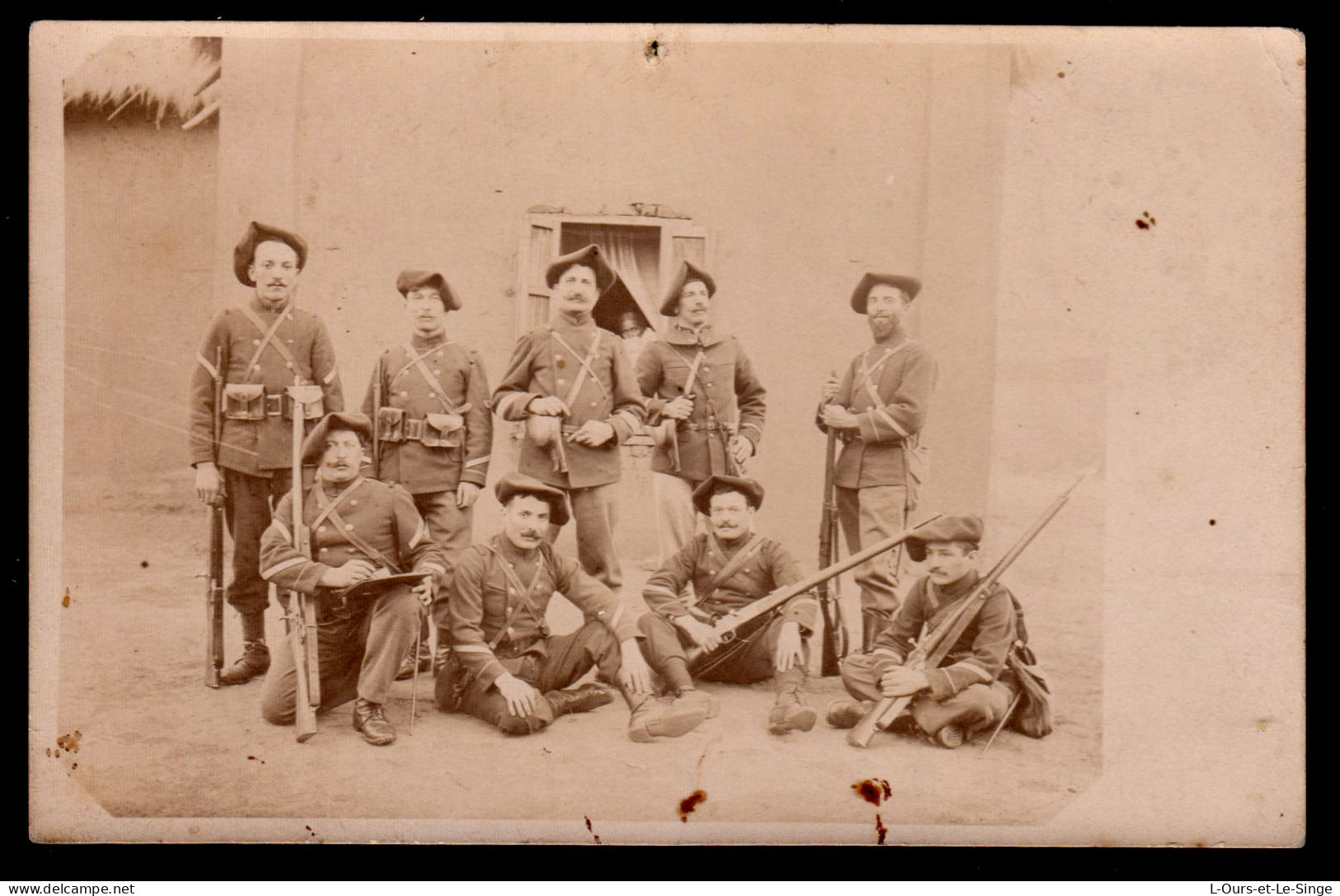 Souvenir Des Grde Manoeuvres Dans L'Emyrne 1900 - Carte Photo - Madagascar