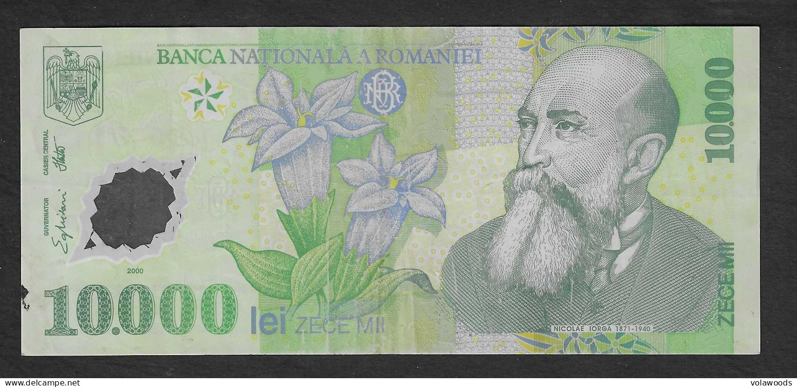 Romania - Banconota Circolata Da 10.000 Lei P-112a - 2000 #19 - Roemenië