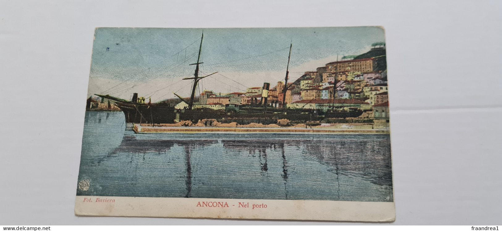 ANCONA  NEL PORTO 1908 - Ancona