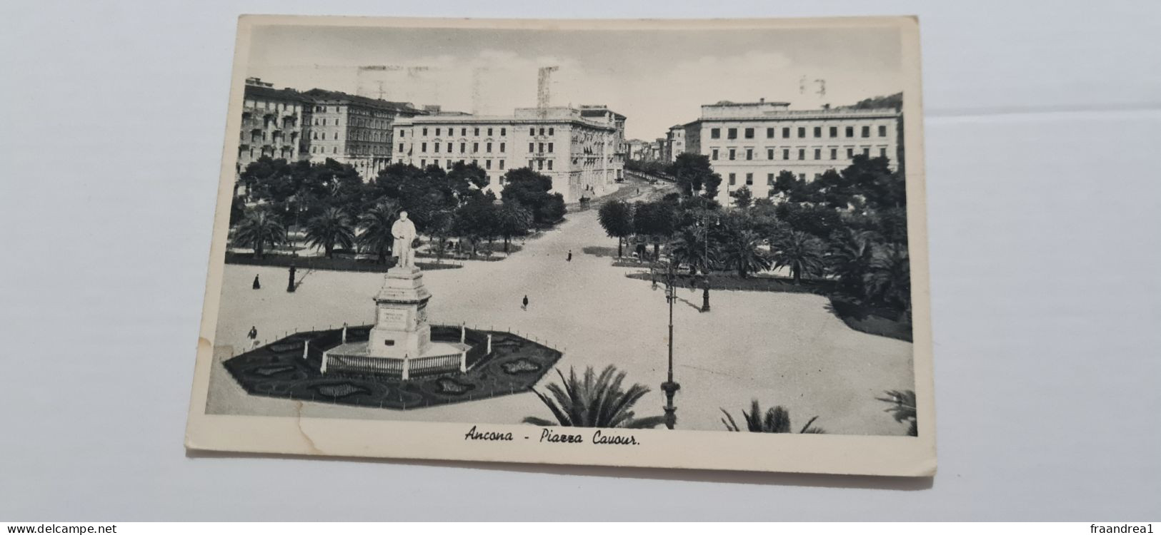 ANCONA  PIAZZA CAVOUR 1935 - Ancona