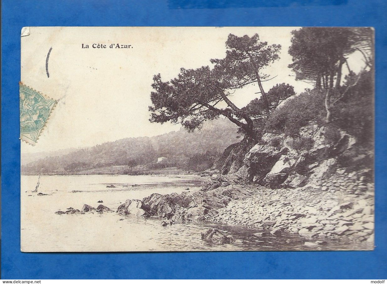 CPA - Régions - La Côte D'Azur - Circulée En 1908 - Provence-Alpes-Côte D'Azur