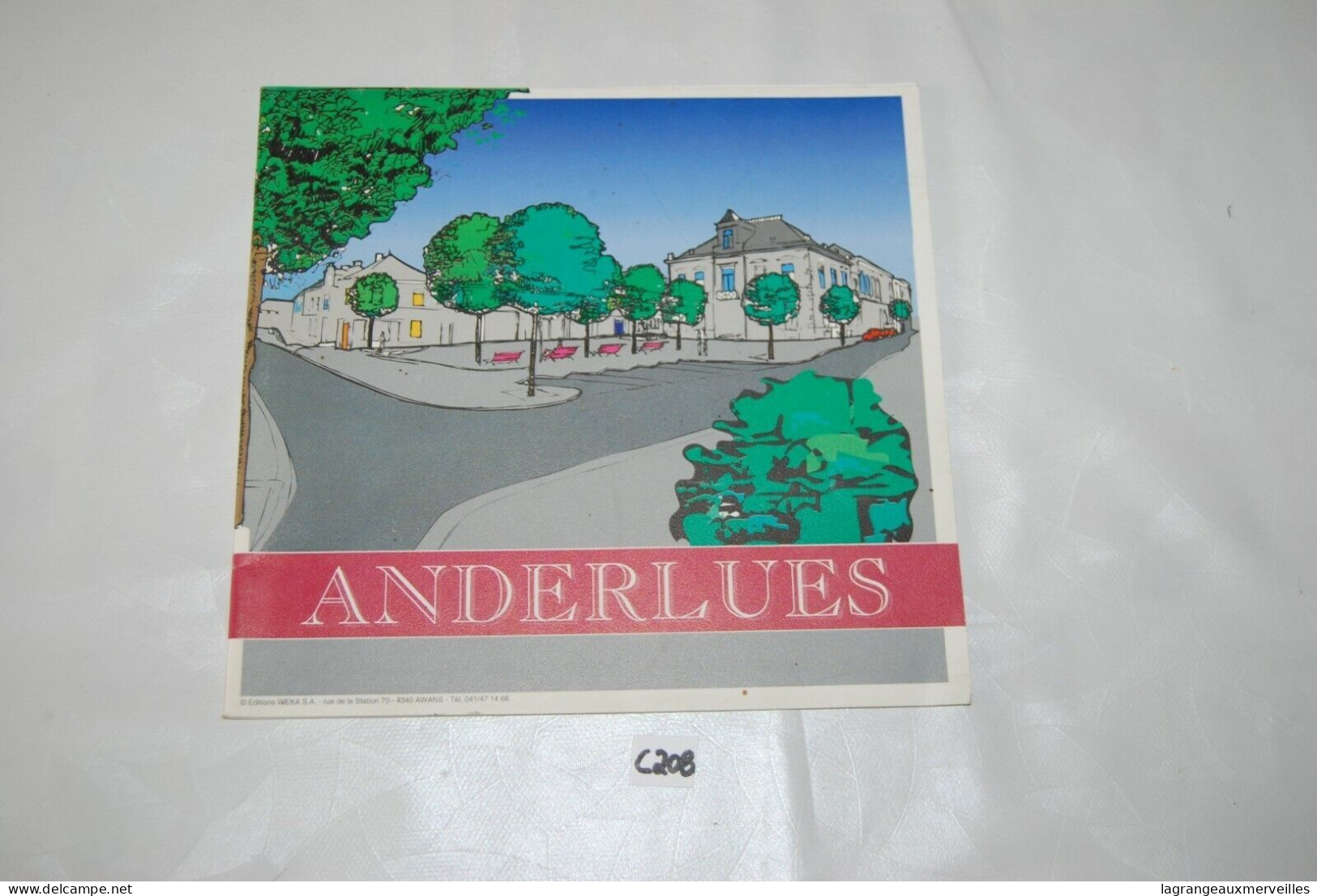 C208 Livret Publicitaire Anderlues - Belgique