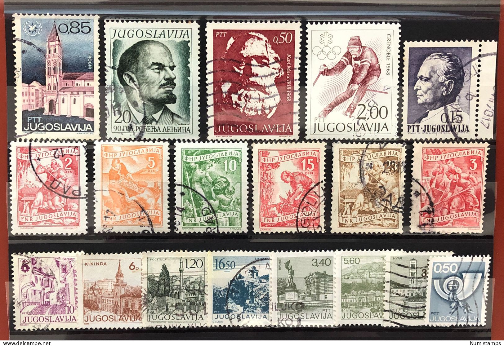 Socialist Federal Republic Of Yugoslavia (Lot 1) - Gebraucht