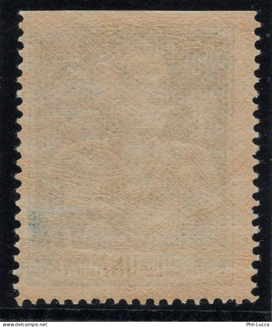 Giubileo Del Re, 1 Lira Nuovo Gomma Integra (**/MNH) | Non Dentellato In Alto | Sassone N. 187g - Oblitérés