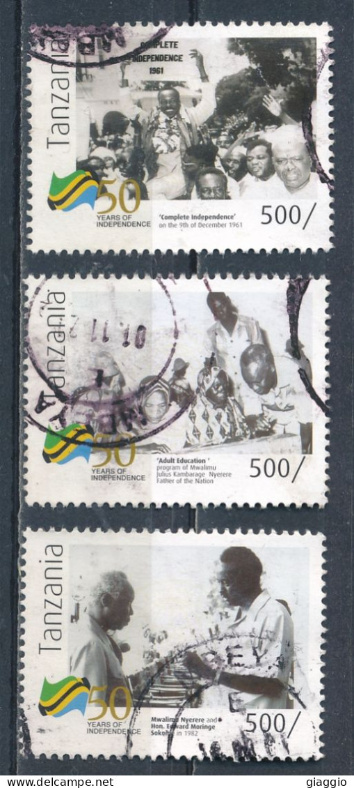 °°° TANZANIA - MI N°4853/55 - 2011 °°° - Tanzanie (1964-...)