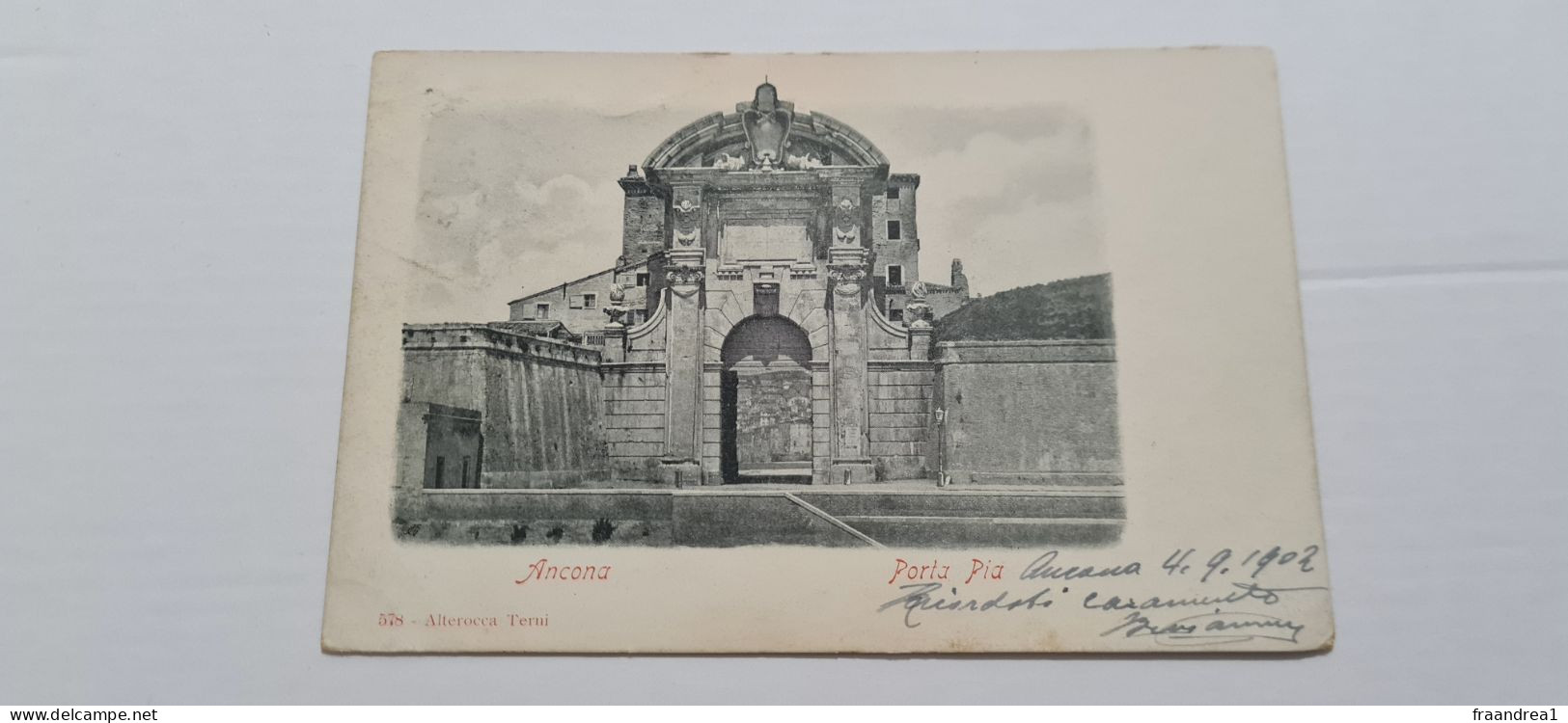 ANCONA  PORTA  PIA 1902 - Ancona