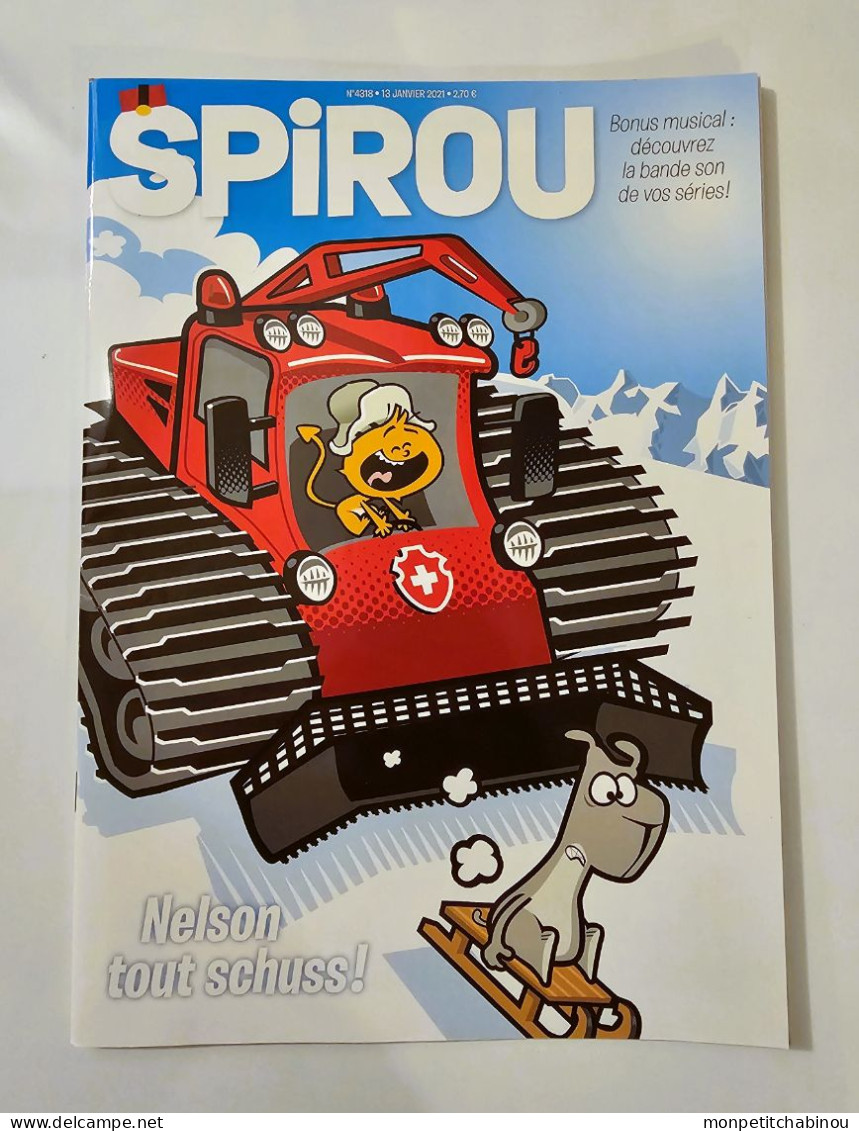 SPIROU Magazine N°4318 (13 Janvier 2021) - Spirou Magazine