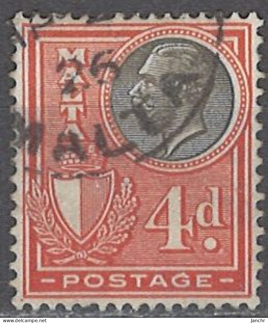 Malta 1926/1927. Mi.Nr. 122, Used O - Malta