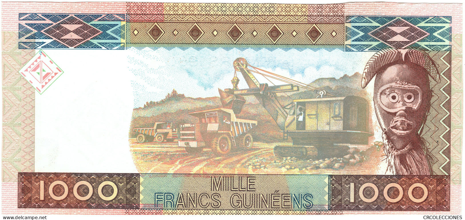 BILLETE GUINEA 1.000 FRANCOS 2010 P-43 SIN CIRCULAR - Autres - Afrique