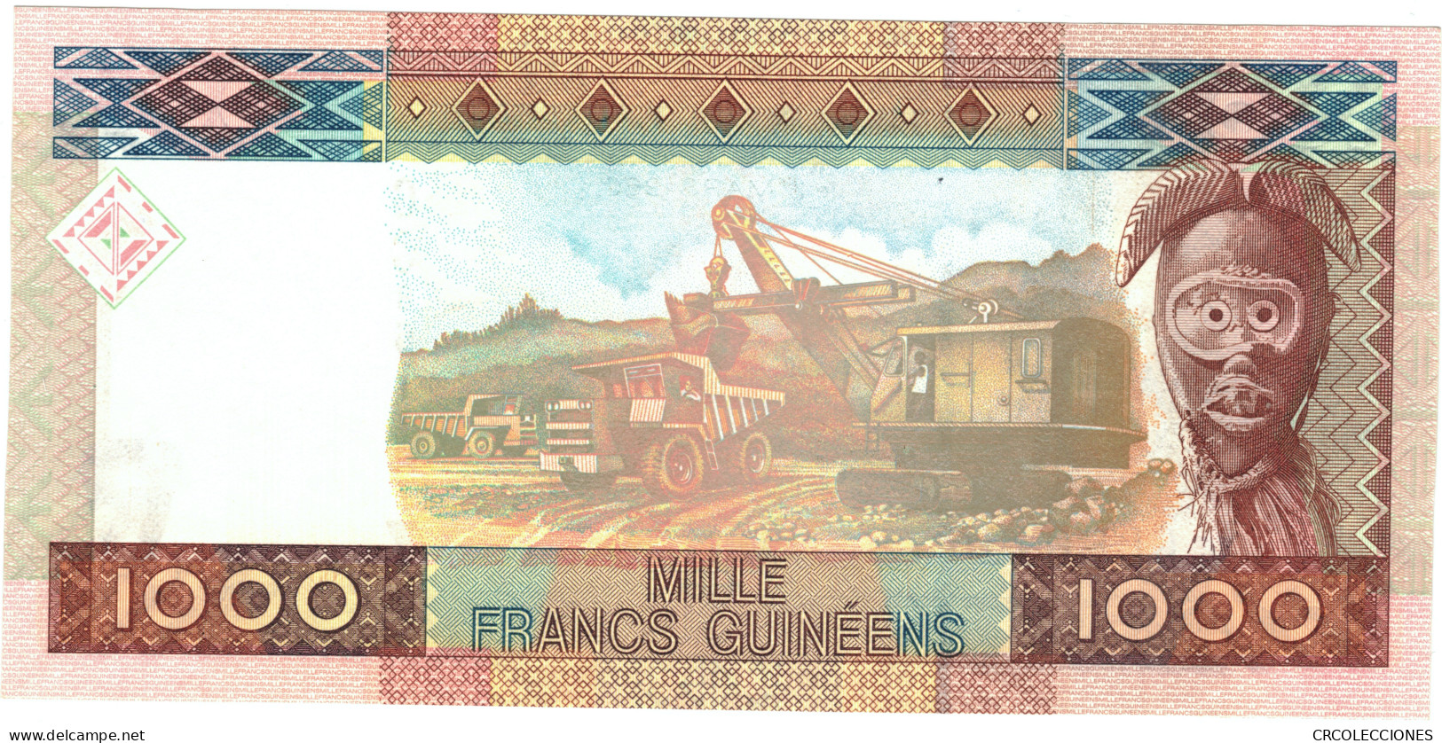 BILLETE GUINEA 1.000 FRANCOS 2006 P-40 SIN CIRCULAR - Sonstige – Afrika