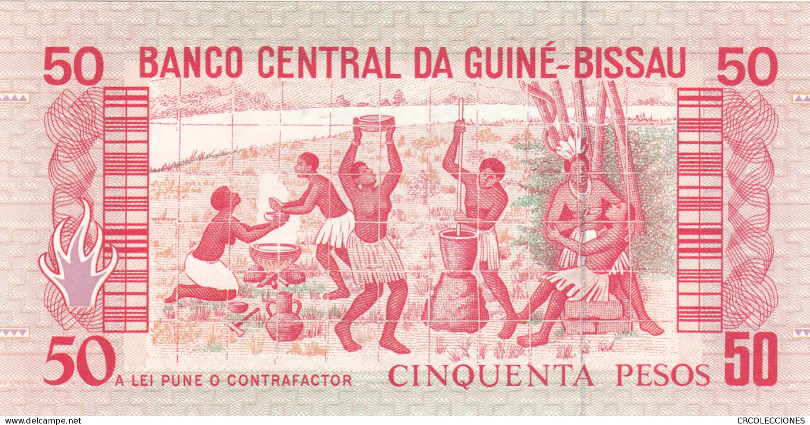 BILLETE GUINEA BISSAU 50 PESOS 1990 P-10 SIN CIRCULAR  - Sonstige – Afrika