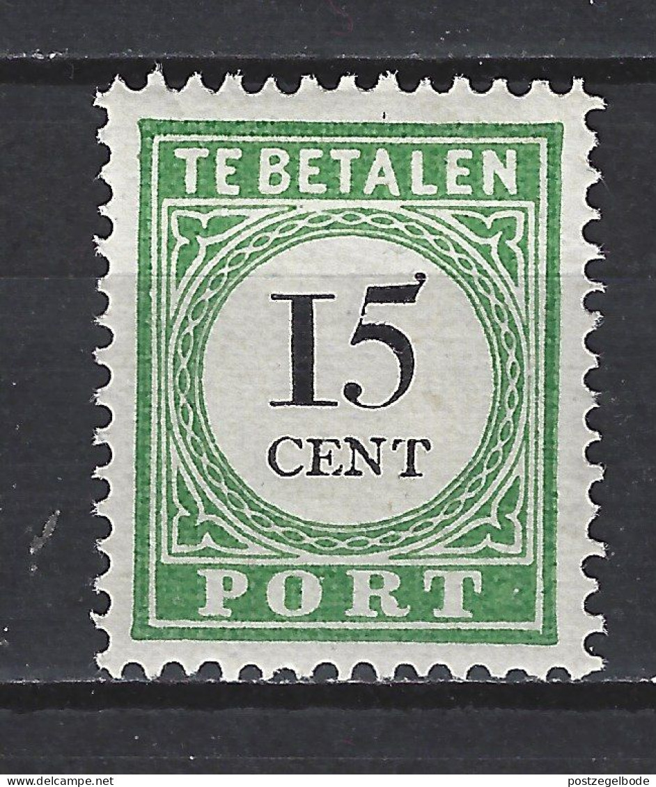 Curacao Port 15 Type 3 MLH ; Port Postage Due Timbre-taxe Postmarke Sellos De Correos 1892 - Niederländische Antillen, Curaçao, Aruba