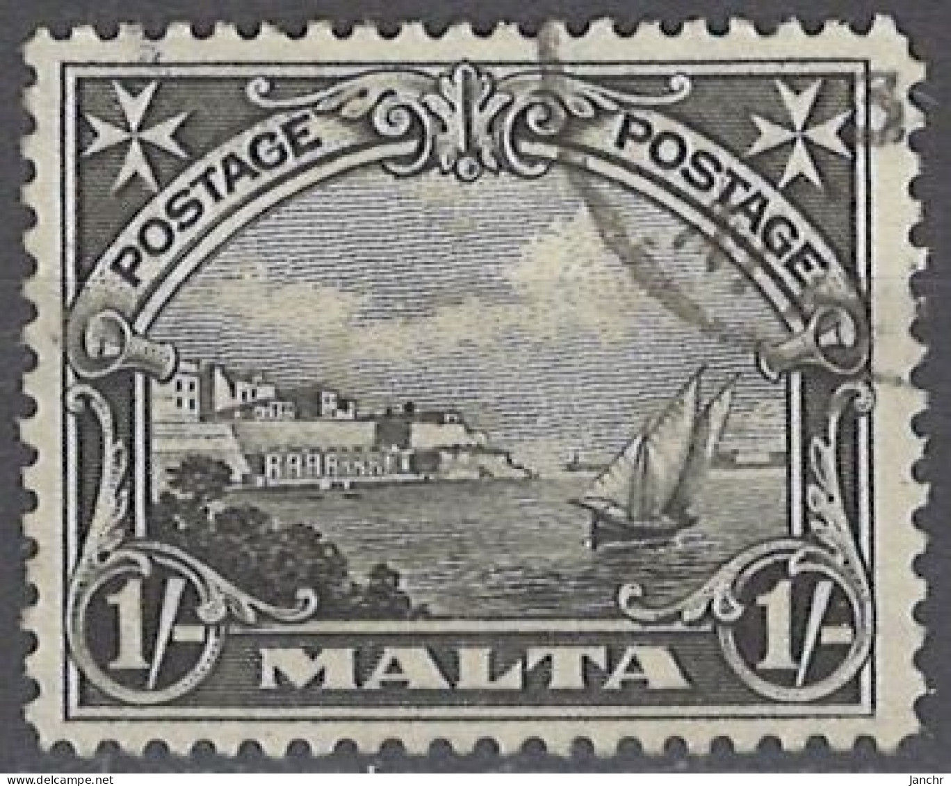 Malta 1926/1927. Mi.Nr. 125, Used O - Malta