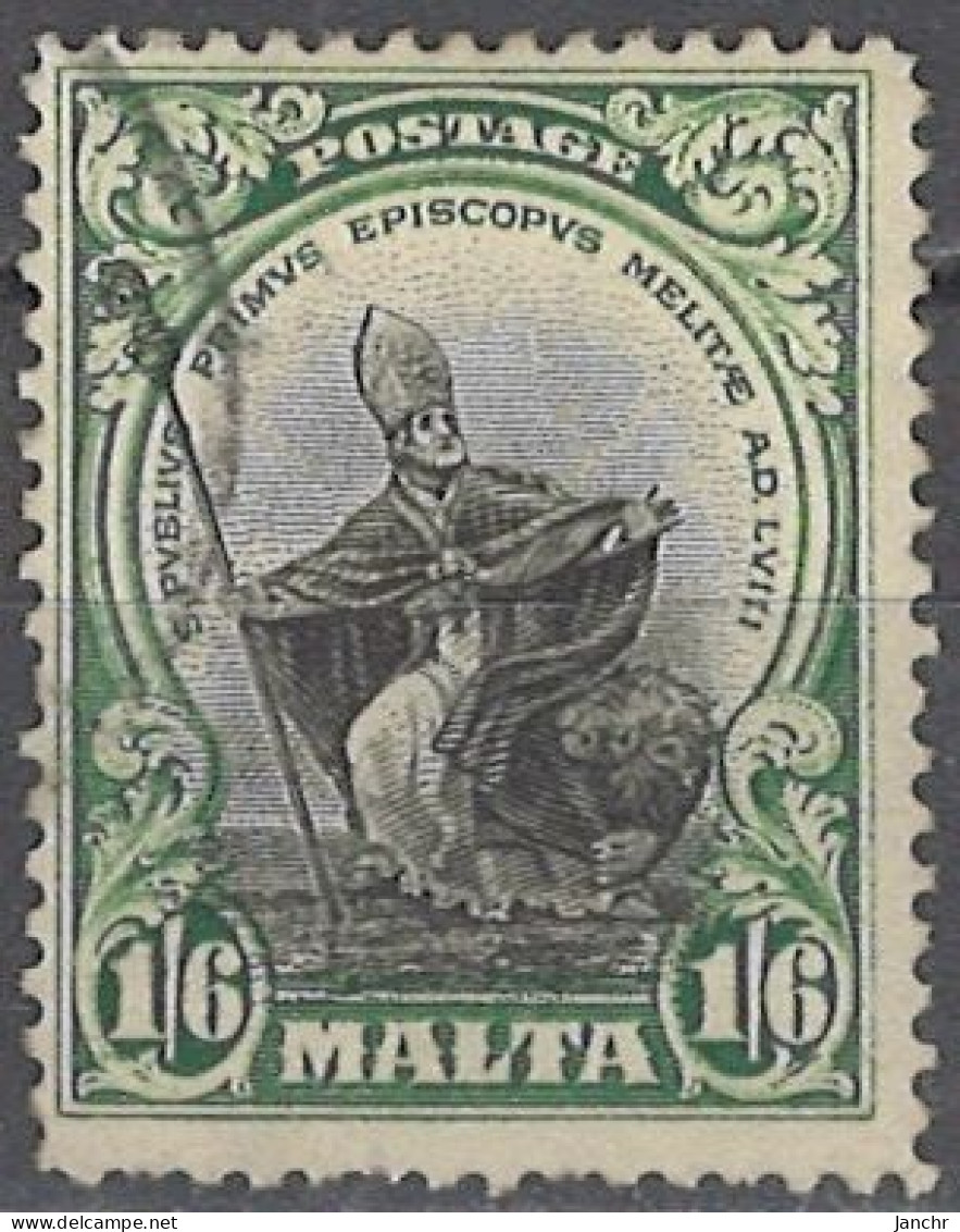 Malta 1926/1927. Mi.Nr. 126, Used O - Malta